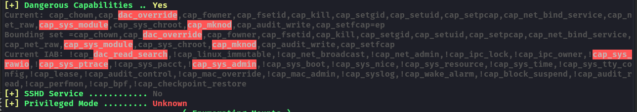 deepce container capabilities
